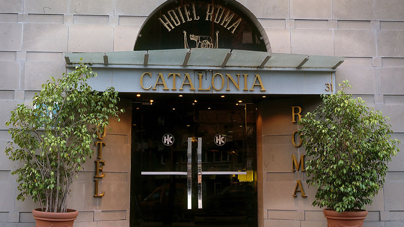 فندق برشلونةفي  كاتالونيا روما المظهر الخارجي الصورة